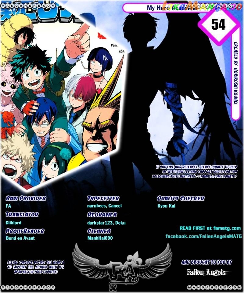 Boku No Hero Academia chapter 54 - page 1