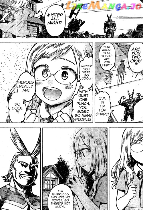 Boku No Hero Academia chapter 192.5 - page 11