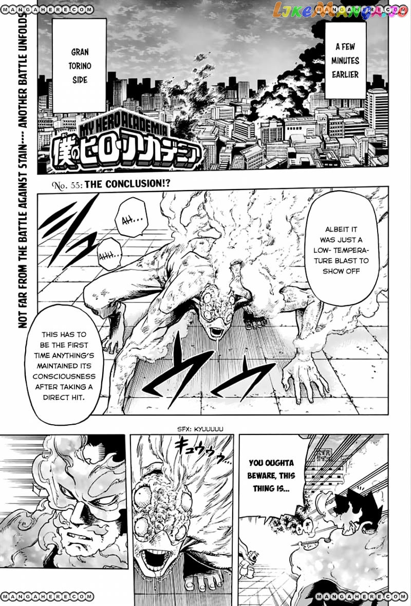 Boku No Hero Academia chapter 55 - page 4