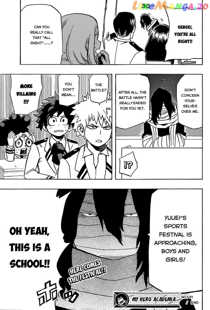 Boku No Hero Academia chapter 21 - page 20