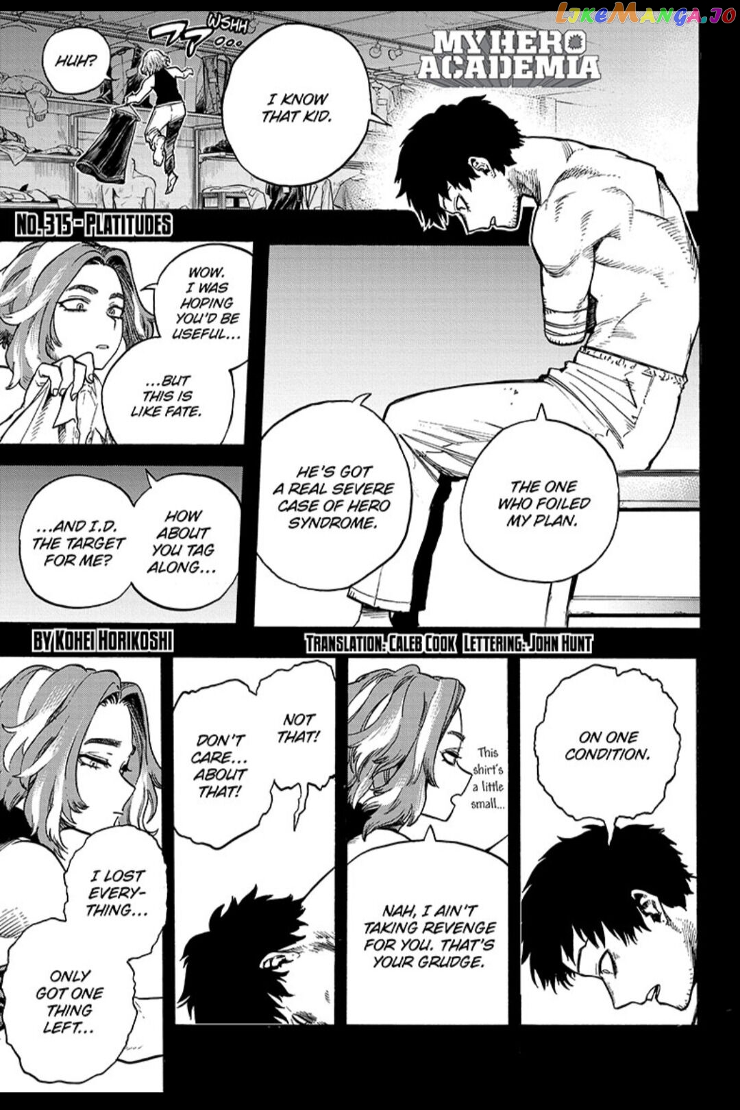 Boku No Hero Academia chapter 315 - page 1