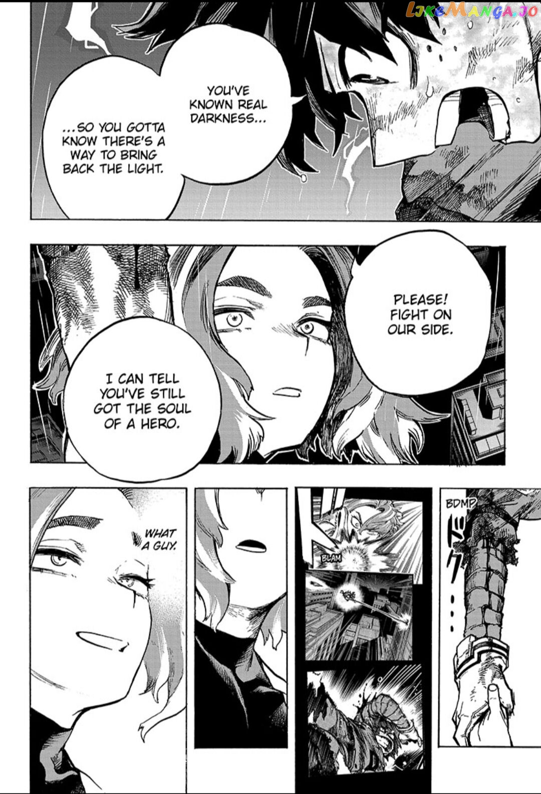 Boku No Hero Academia chapter 315 - page 14