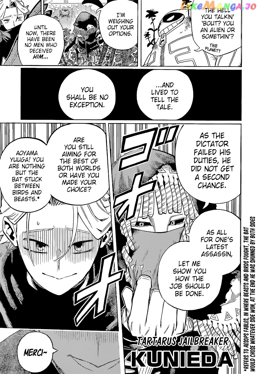 Boku No Hero Academia chapter 353 - page 11