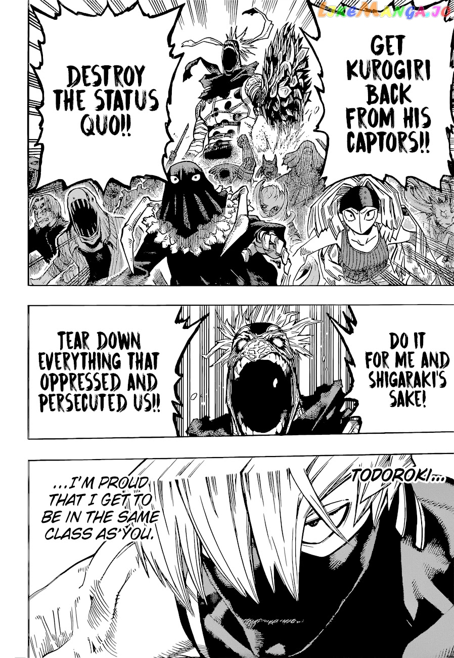 Boku No Hero Academia chapter 353 - page 14