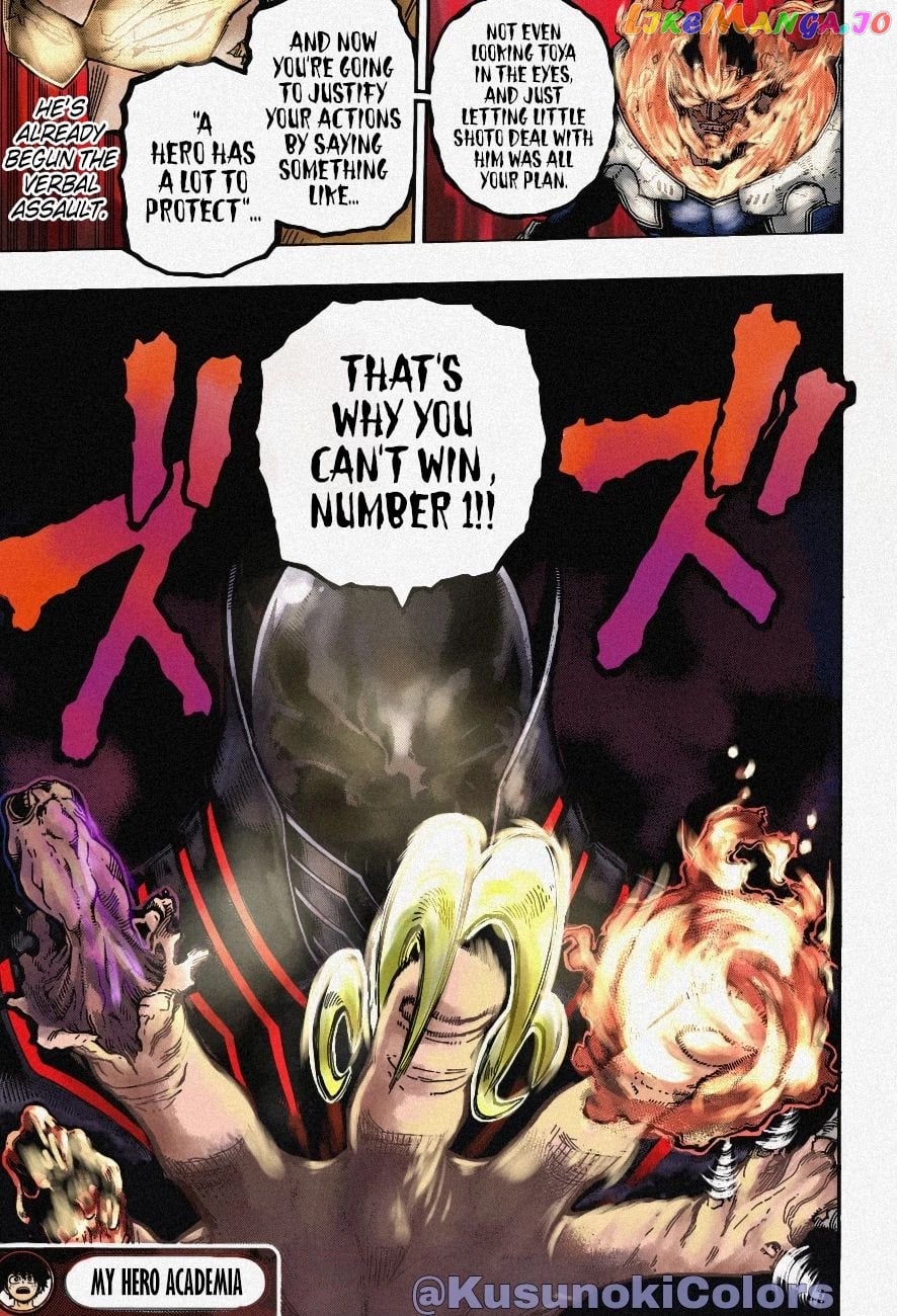 Boku No Hero Academia chapter 353 - page 19
