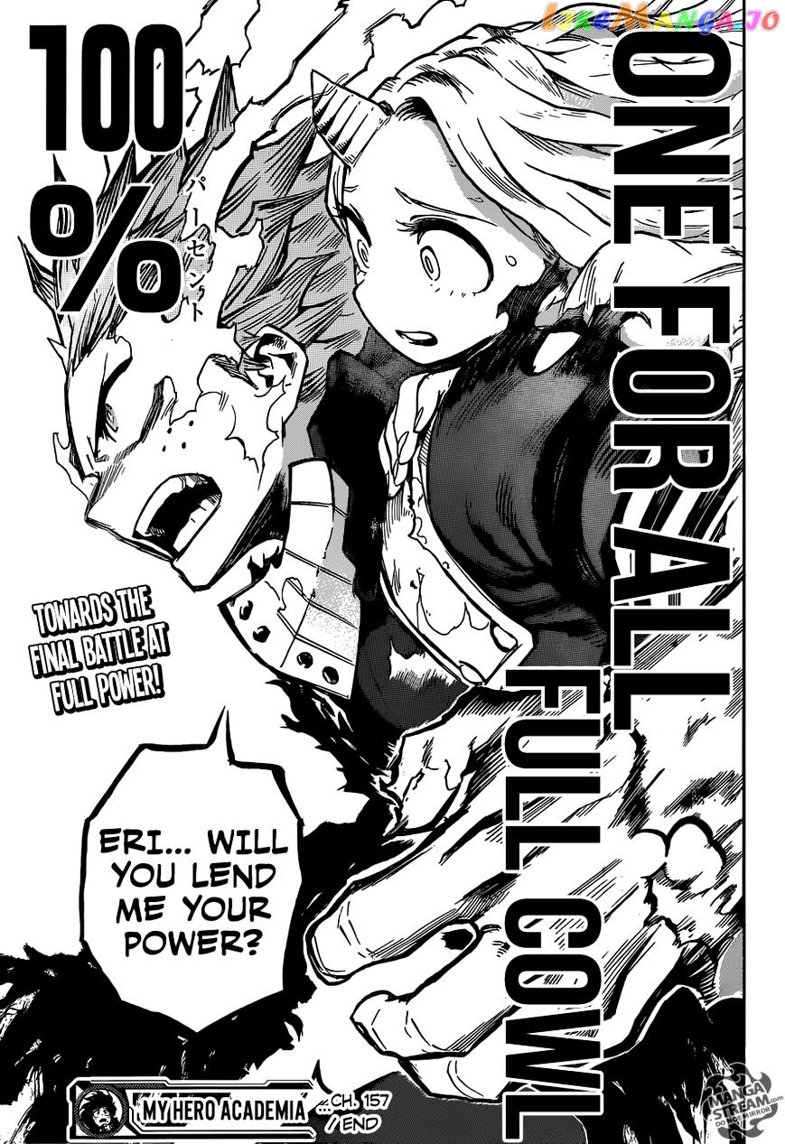 Boku No Hero Academia chapter 157 - page 16