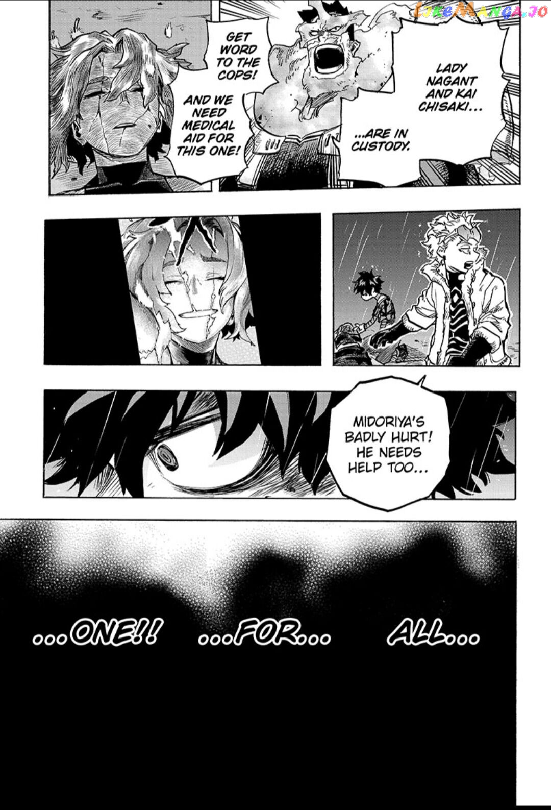 Boku No Hero Academia chapter 316 - page 11