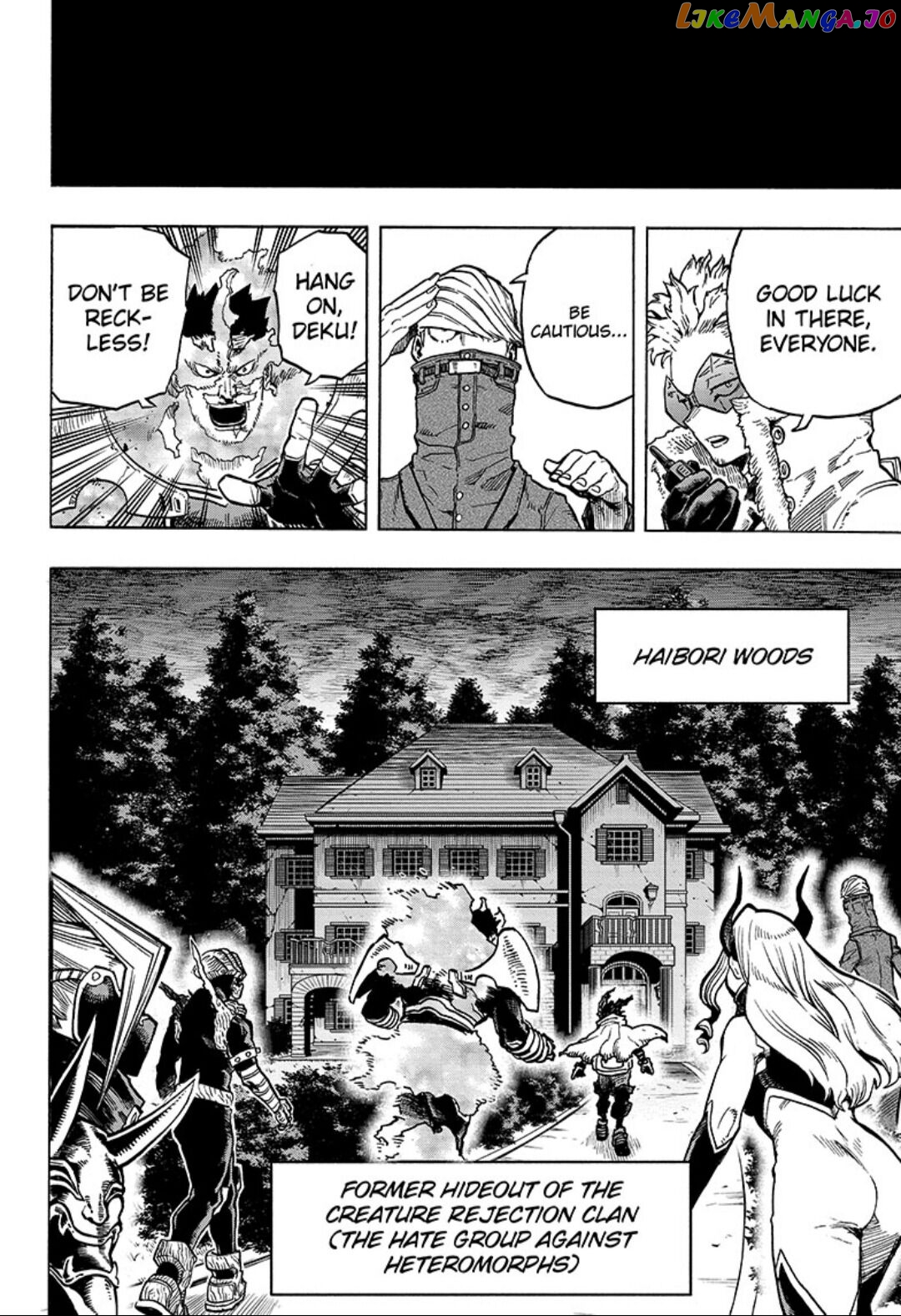 Boku No Hero Academia chapter 316 - page 12