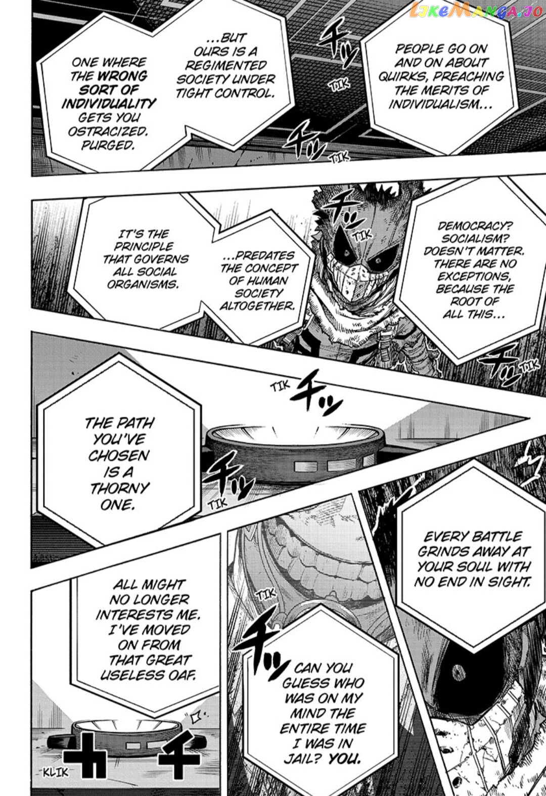 Boku No Hero Academia chapter 316 - page 16