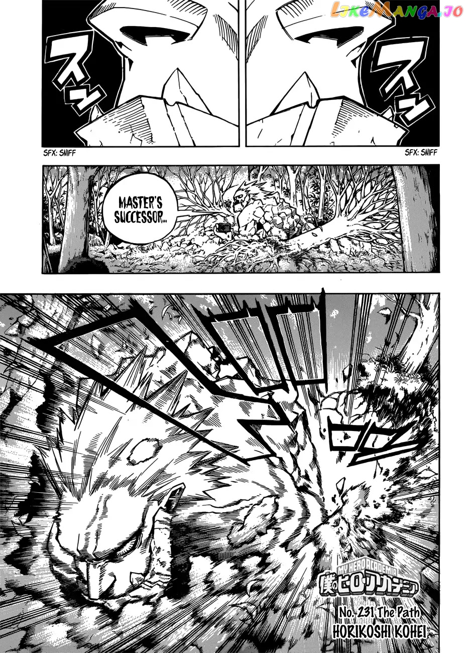 Boku No Hero Academia chapter 231 - page 1