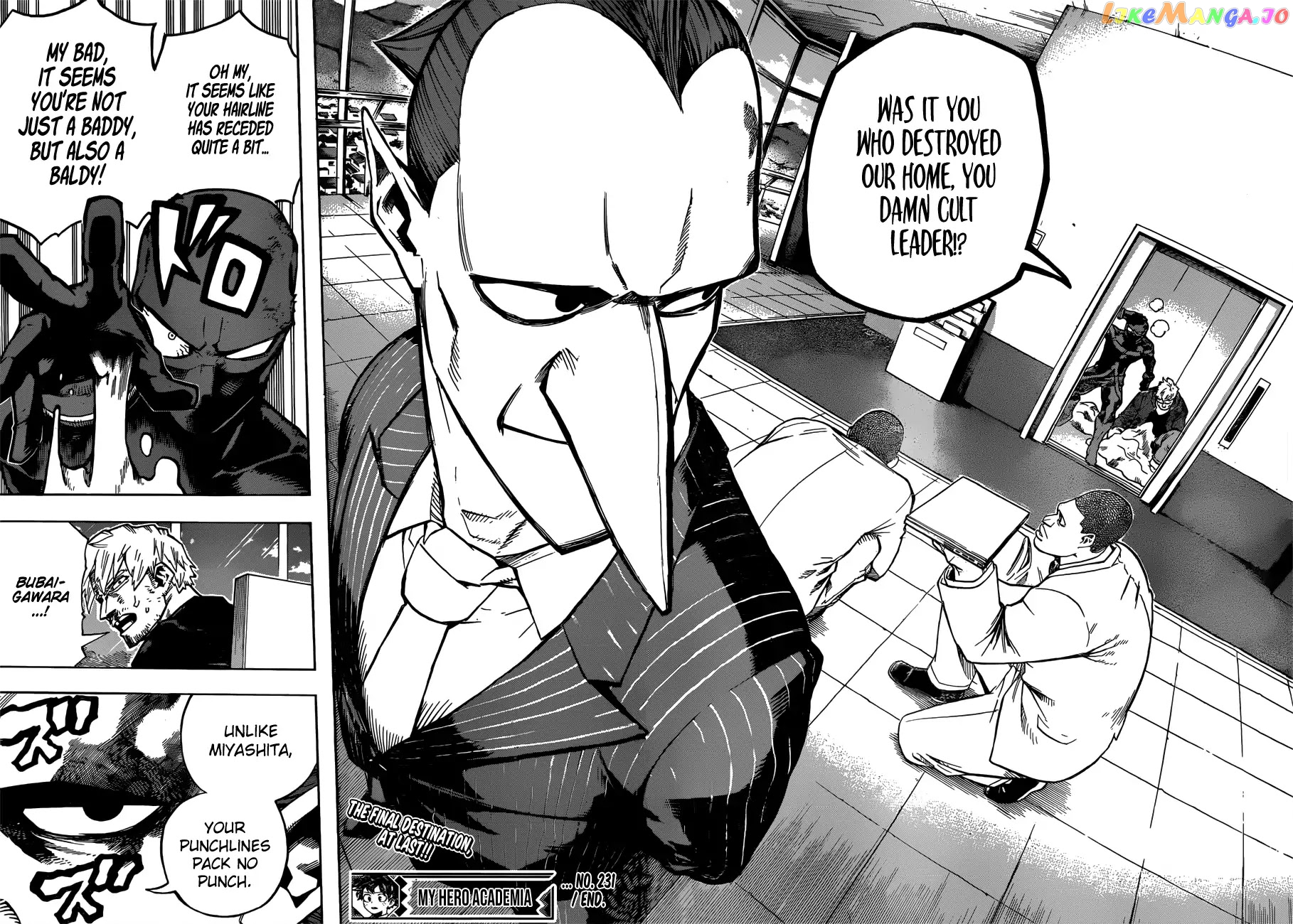 Boku No Hero Academia chapter 231 - page 15