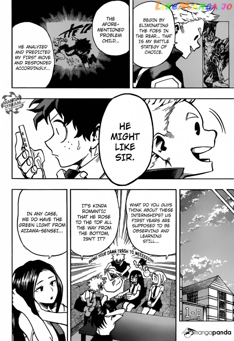 Boku No Hero Academia chapter 124 - page 14