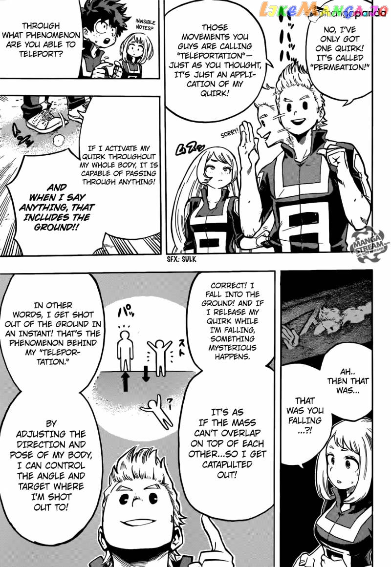 Boku No Hero Academia chapter 124 - page 9