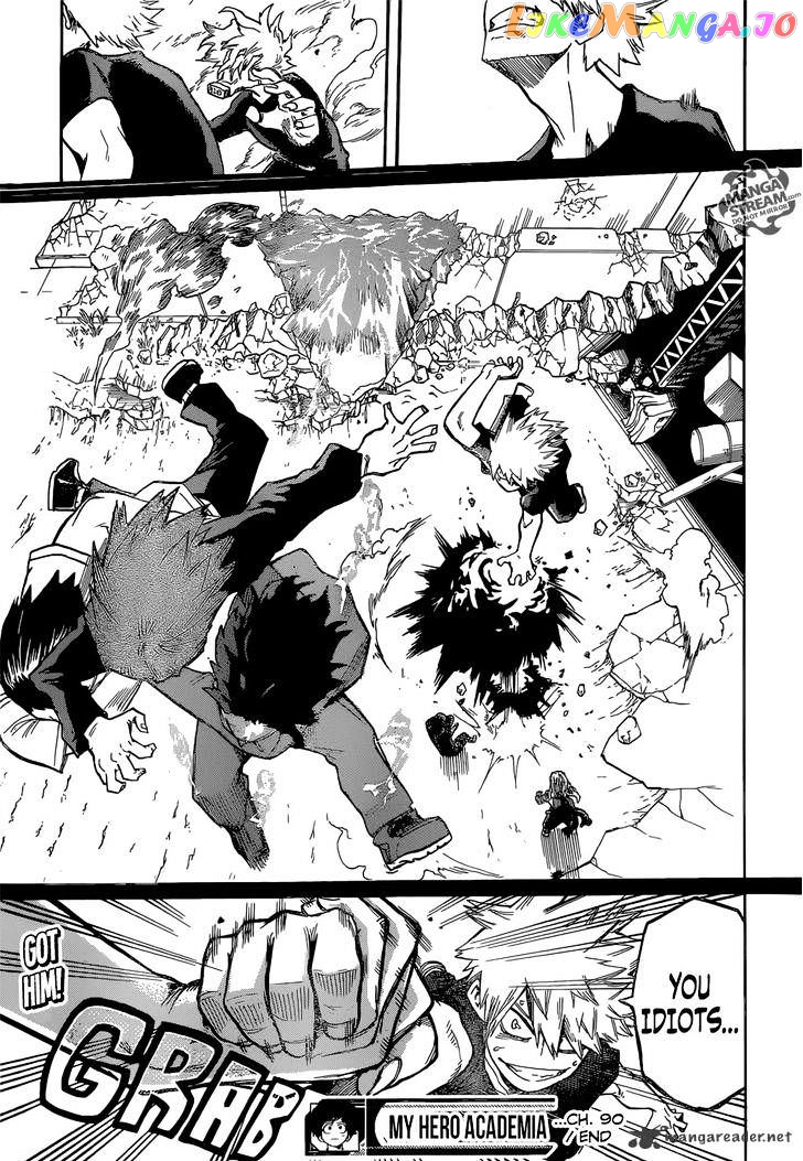 Boku No Hero Academia chapter 90 - page 21