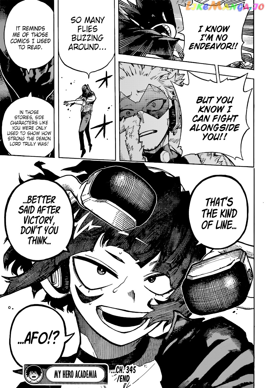 Boku No Hero Academia chapter 354 - page 15