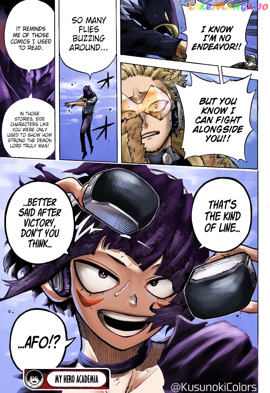 Boku No Hero Academia chapter 354 - page 17