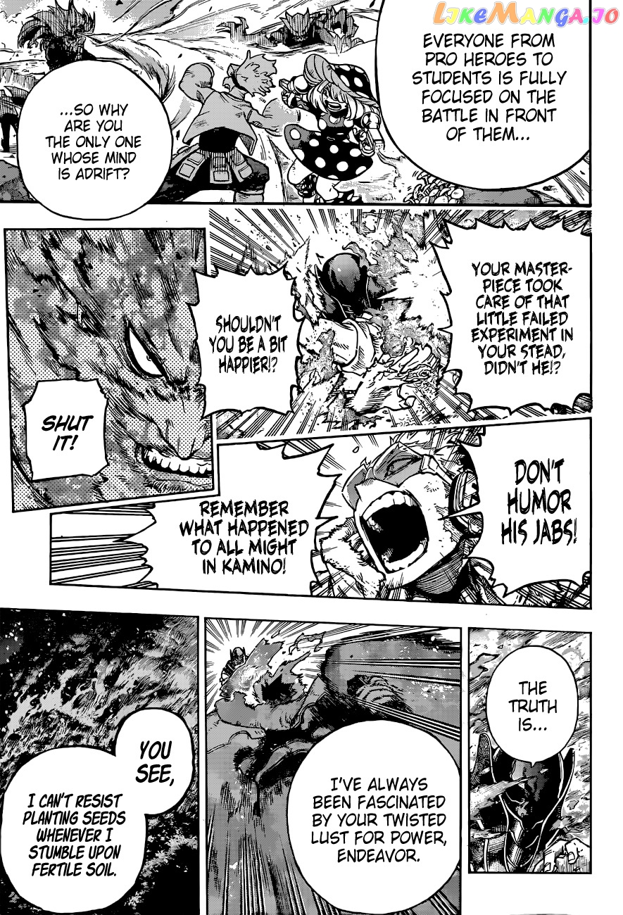 Boku No Hero Academia chapter 354 - page 8