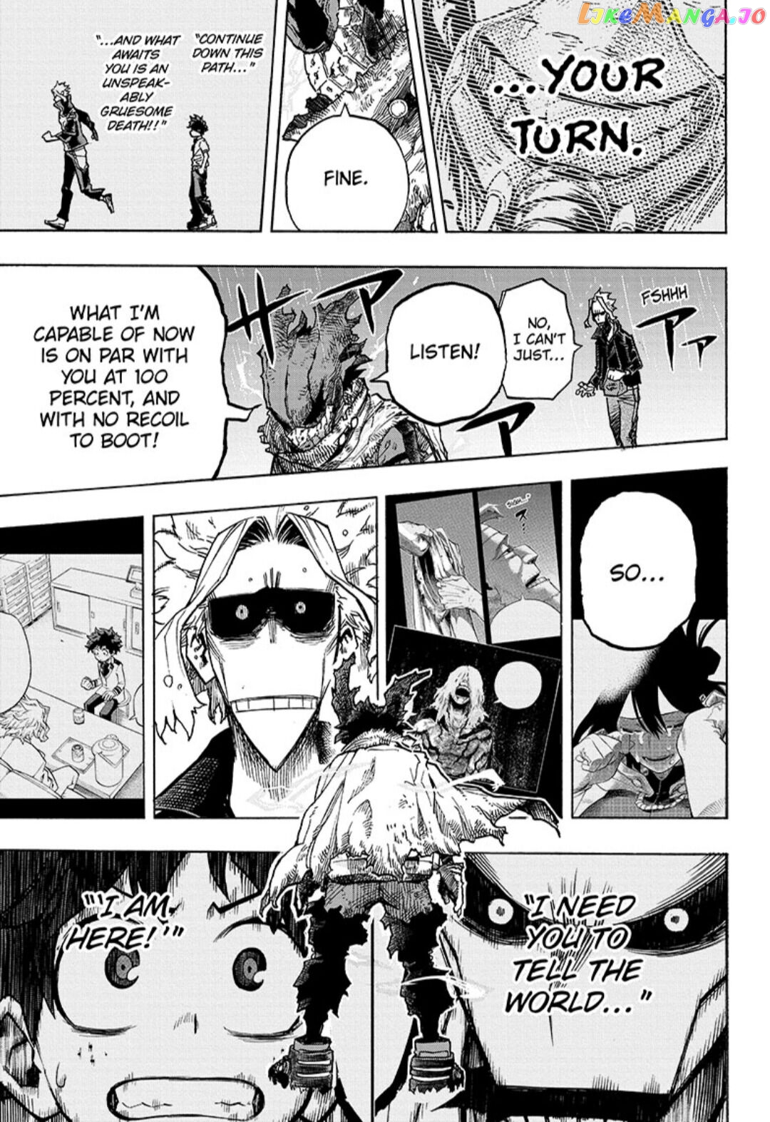 Boku No Hero Academia chapter 317 - page 11
