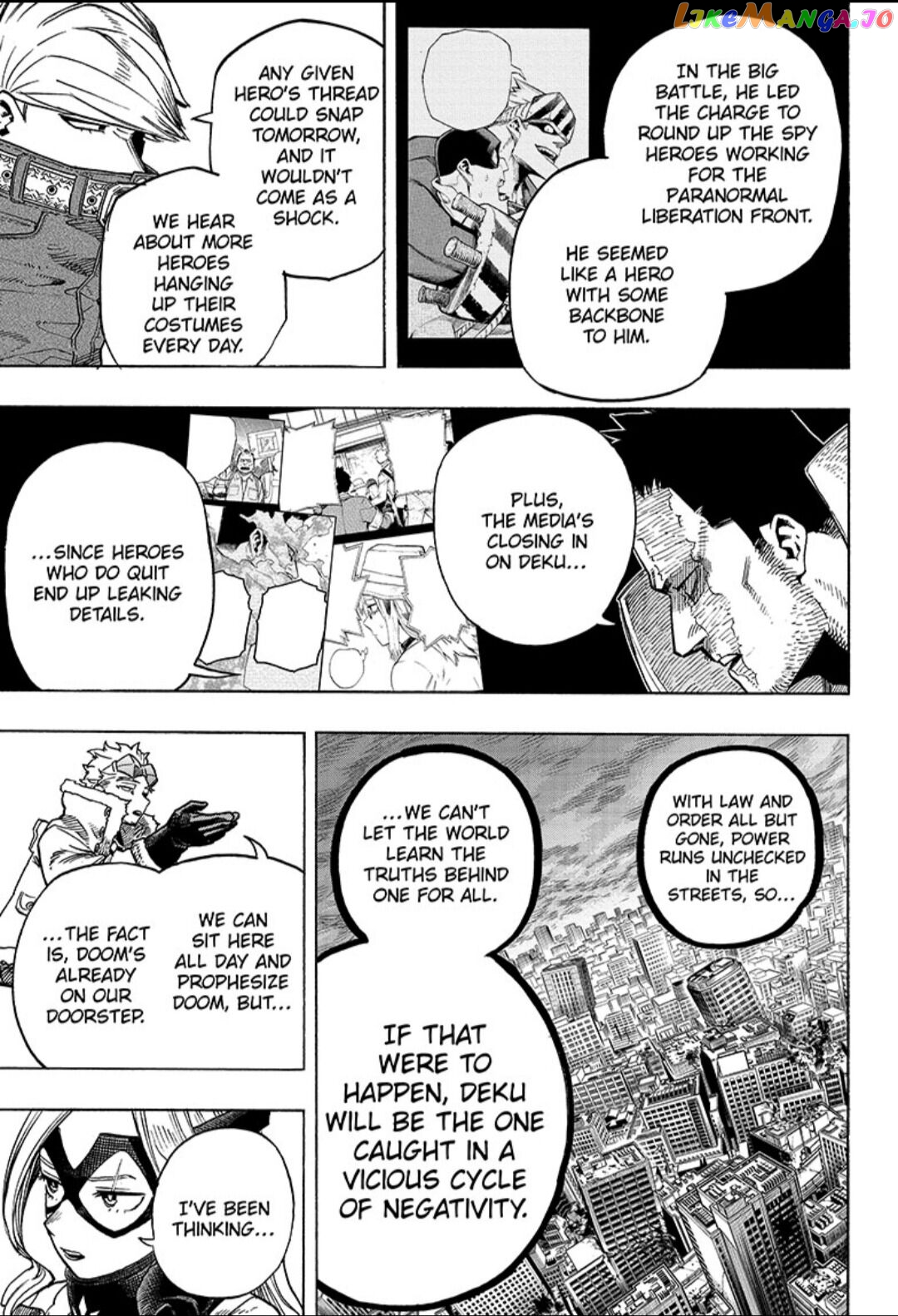 Boku No Hero Academia chapter 317 - page 5