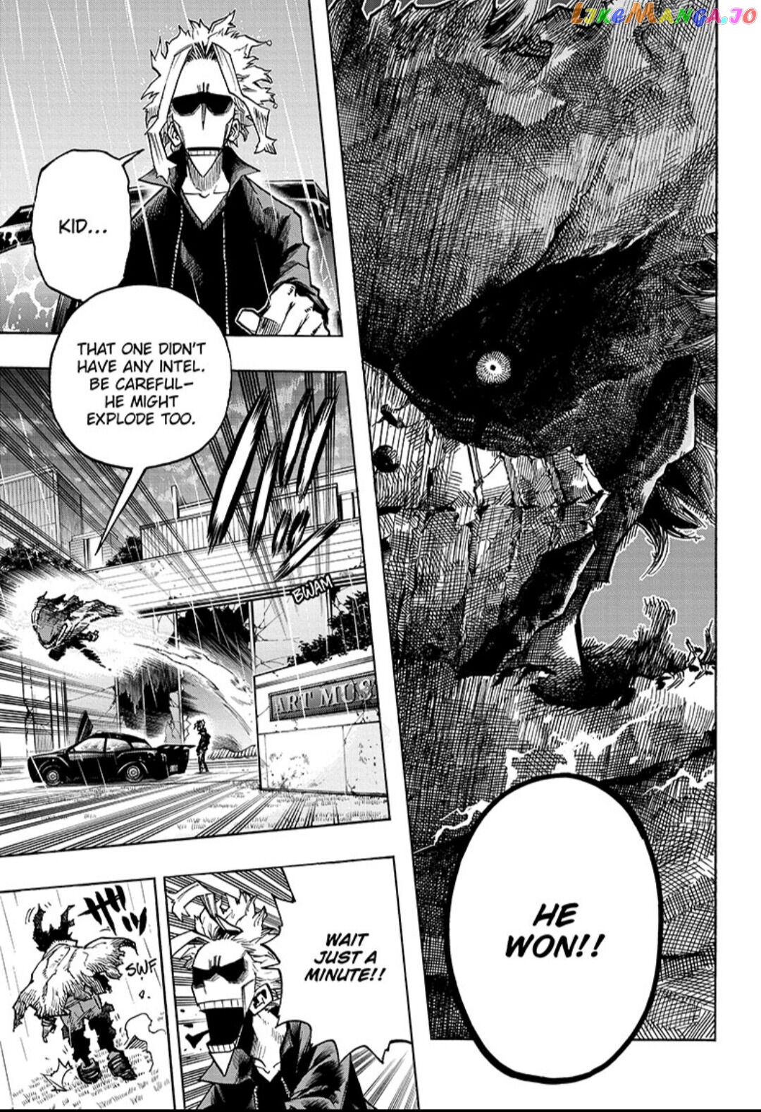 Boku No Hero Academia chapter 317 - page 9