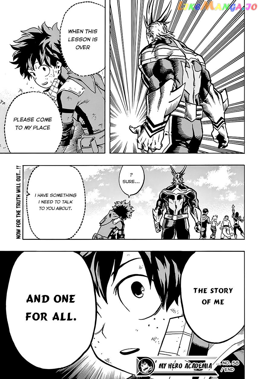 Boku No Hero Academia chapter 58 - page 23