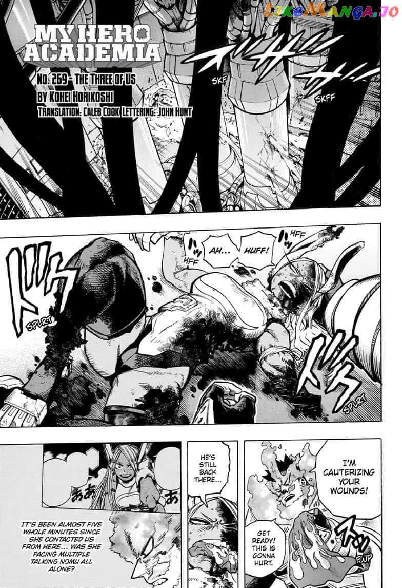 Boku No Hero Academia chapter 269 - page 1