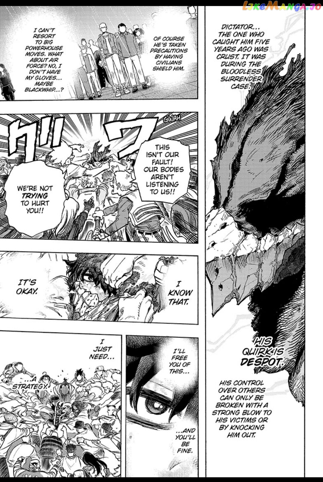 Boku No Hero Academia chapter 318 - page 13