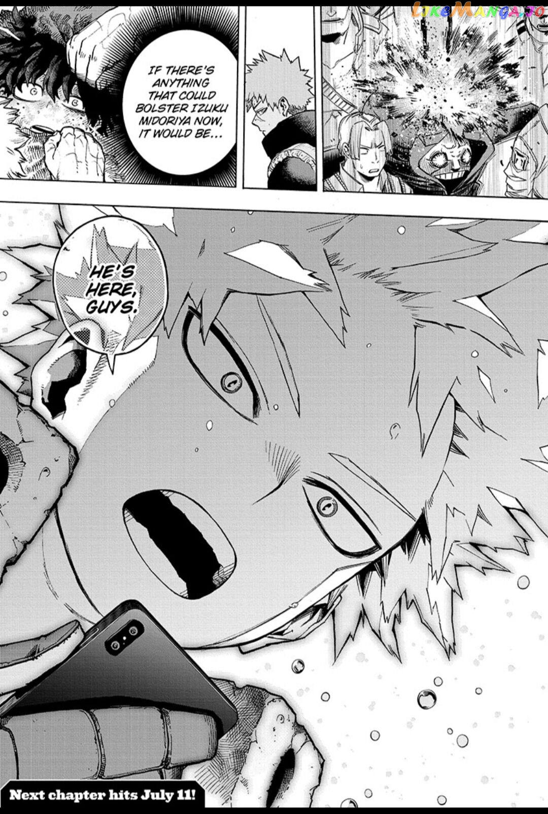 Boku No Hero Academia chapter 318 - page 15