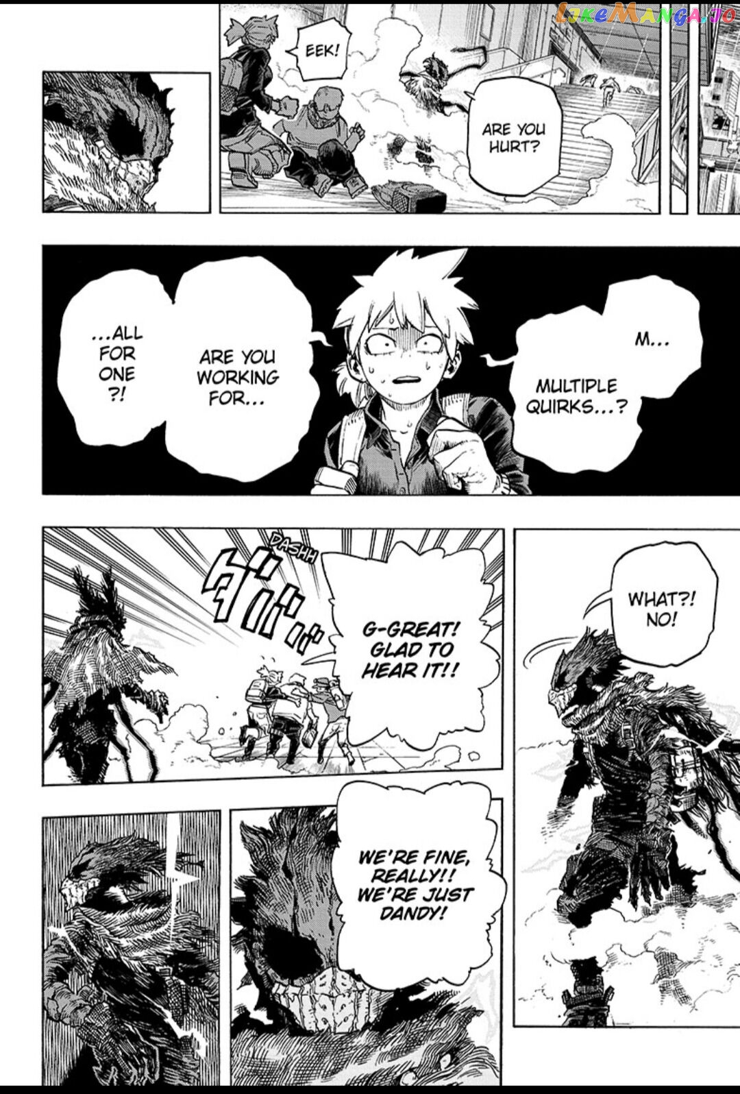 Boku No Hero Academia chapter 318 - page 6