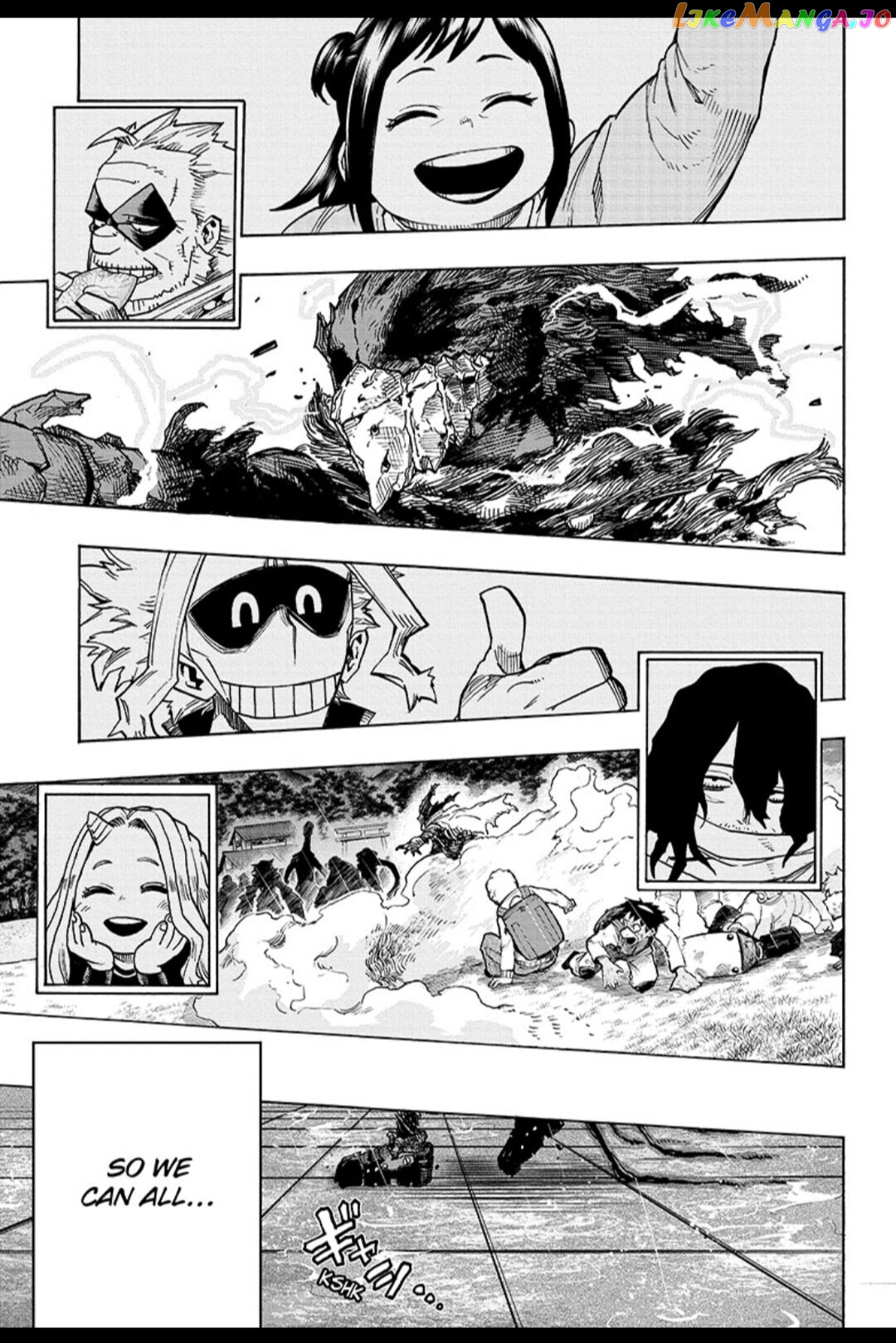 Boku No Hero Academia chapter 318 - page 9