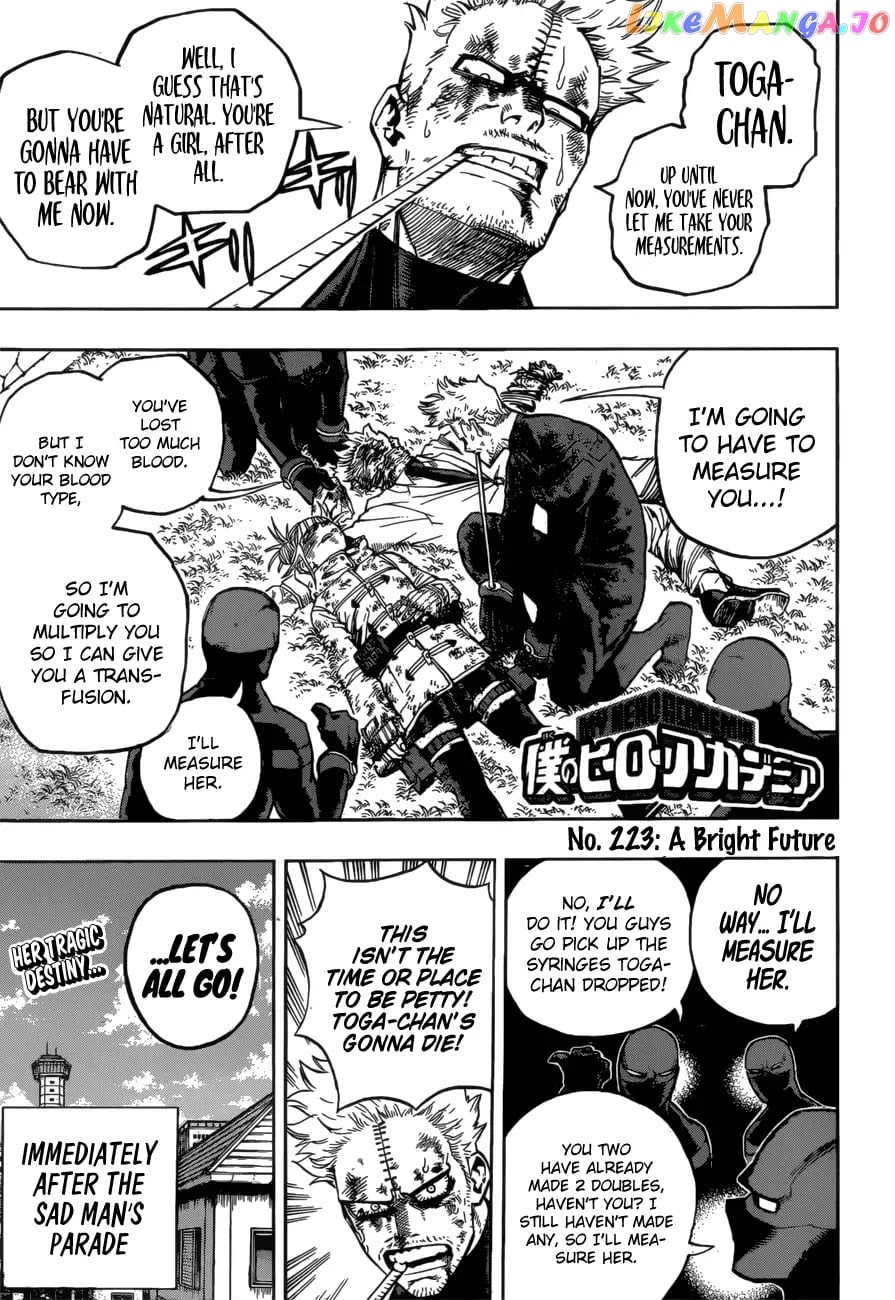 Boku No Hero Academia chapter 233 - page 1