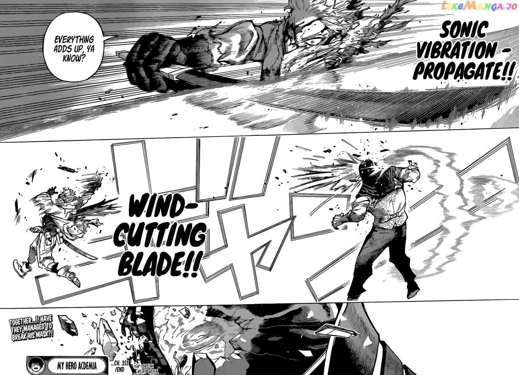 Boku No Hero Academia chapter 355 - page 15