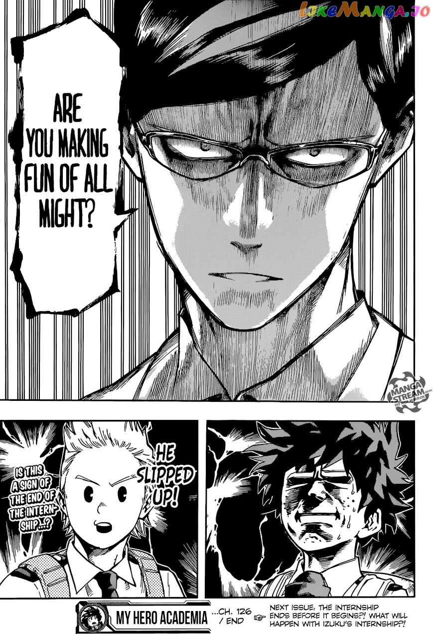 Boku No Hero Academia chapter 126 - page 20