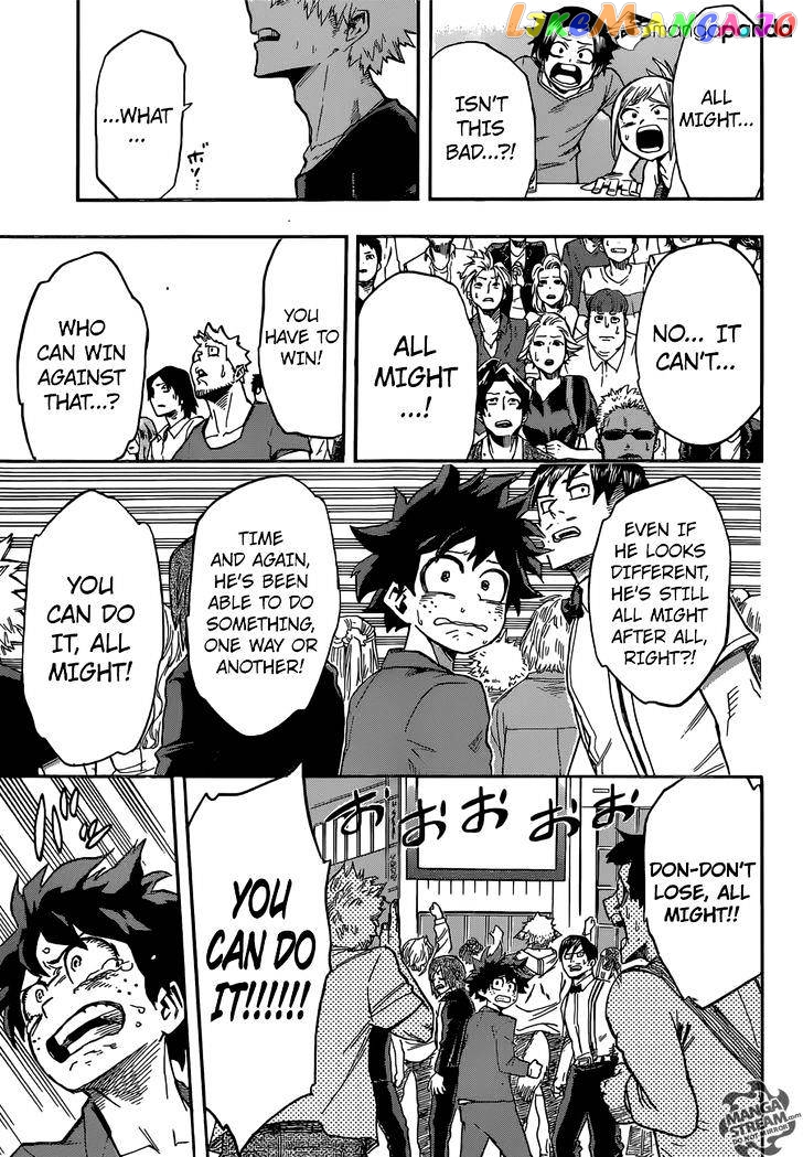 Boku No Hero Academia chapter 92 - page 18