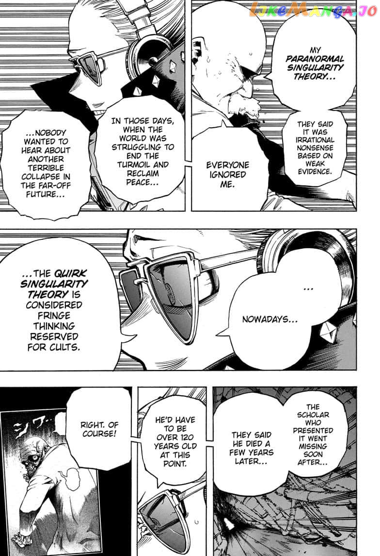 Boku No Hero Academia chapter 270 - page 3