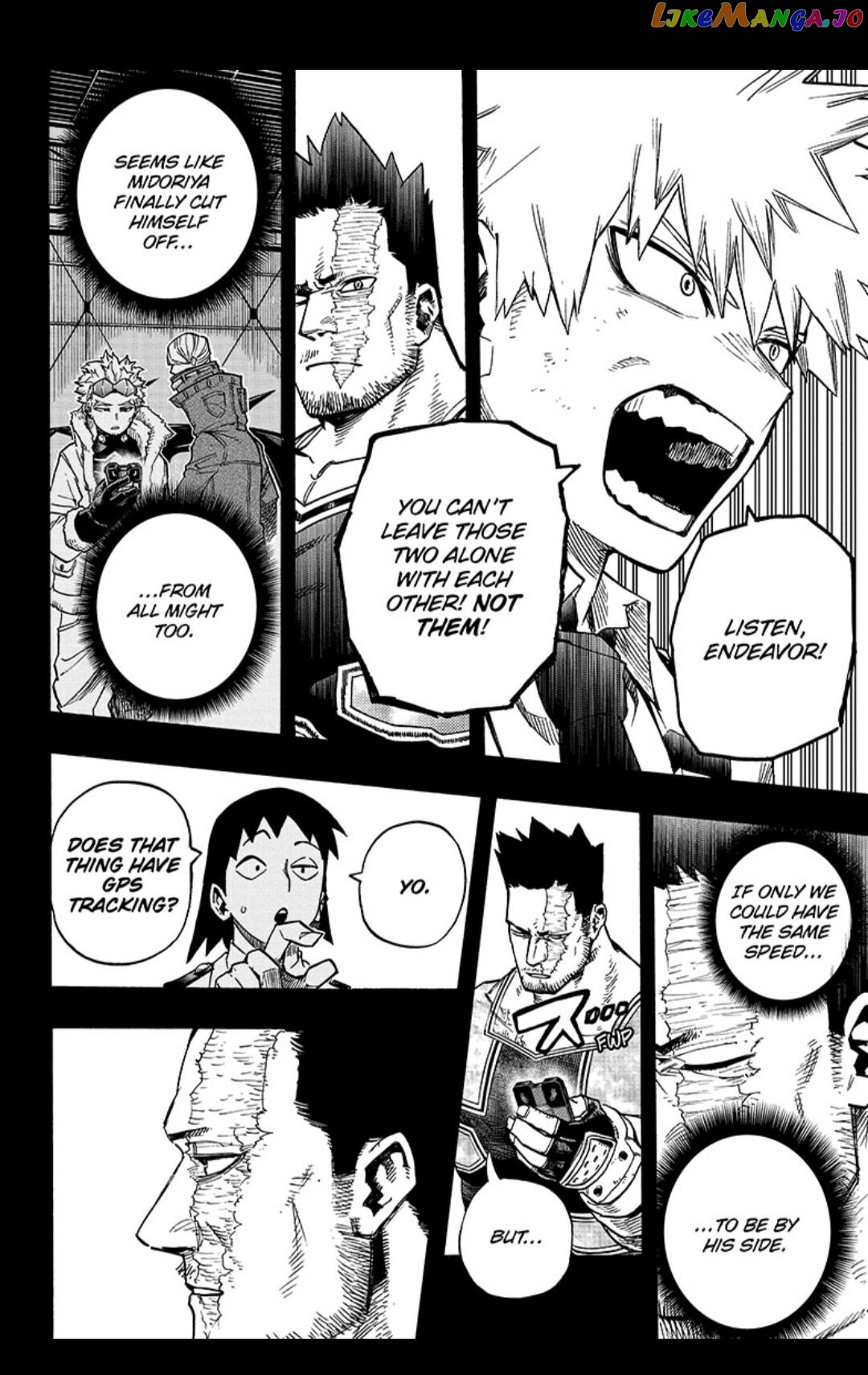 Boku No Hero Academia chapter 319 - page 10
