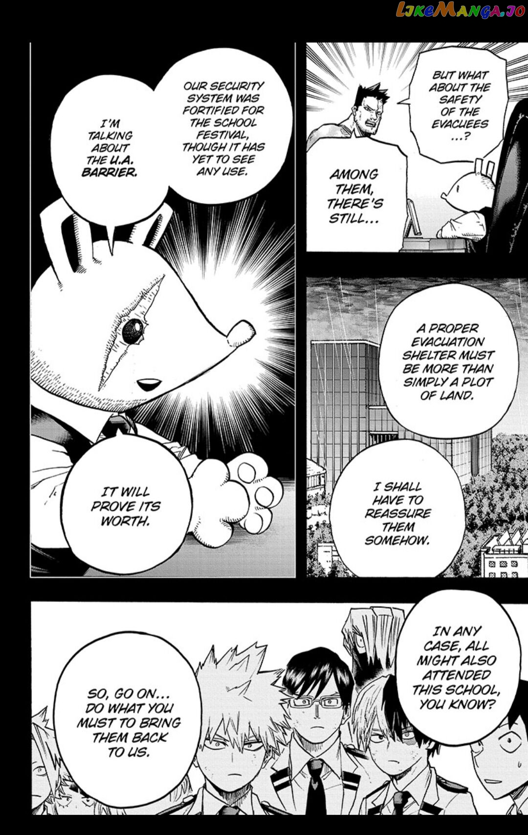 Boku No Hero Academia chapter 319 - page 14