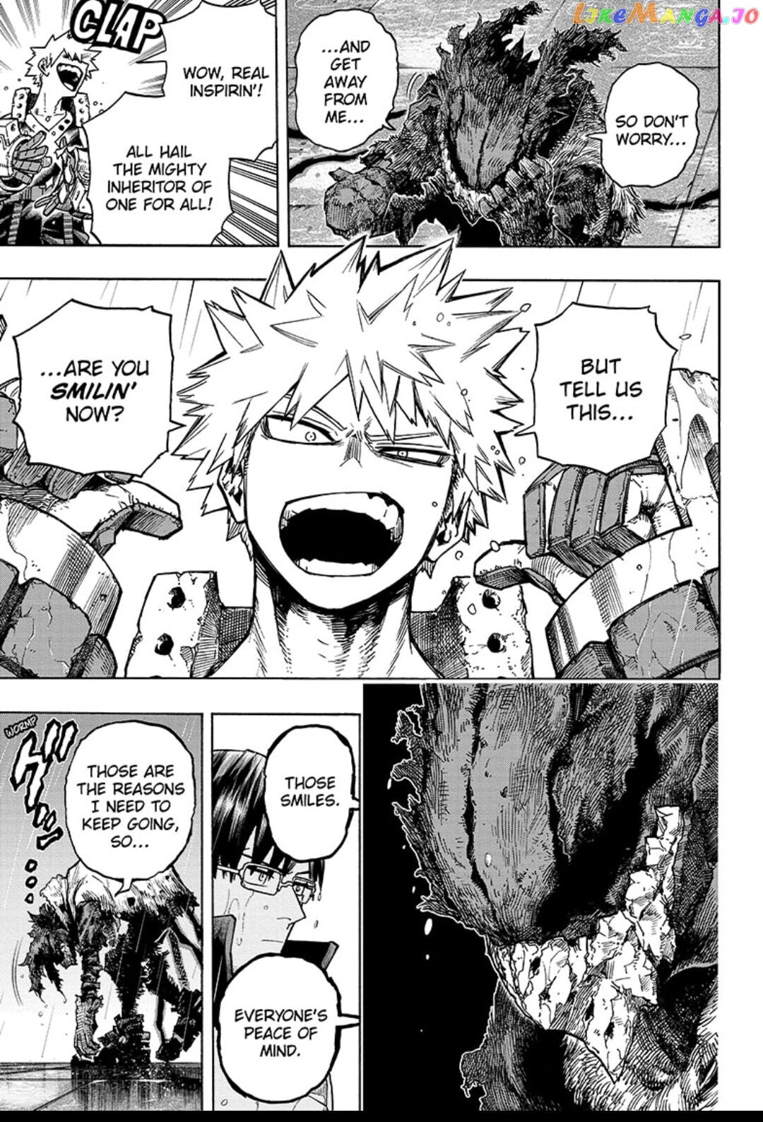 Boku No Hero Academia chapter 319 - page 17