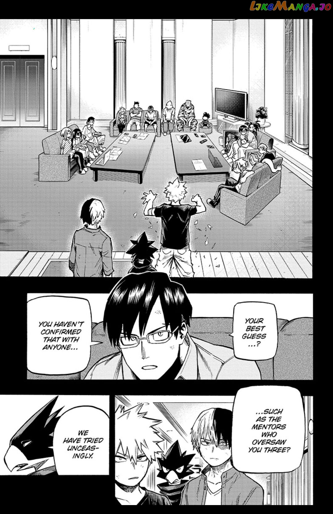 Boku No Hero Academia chapter 319 - page 3