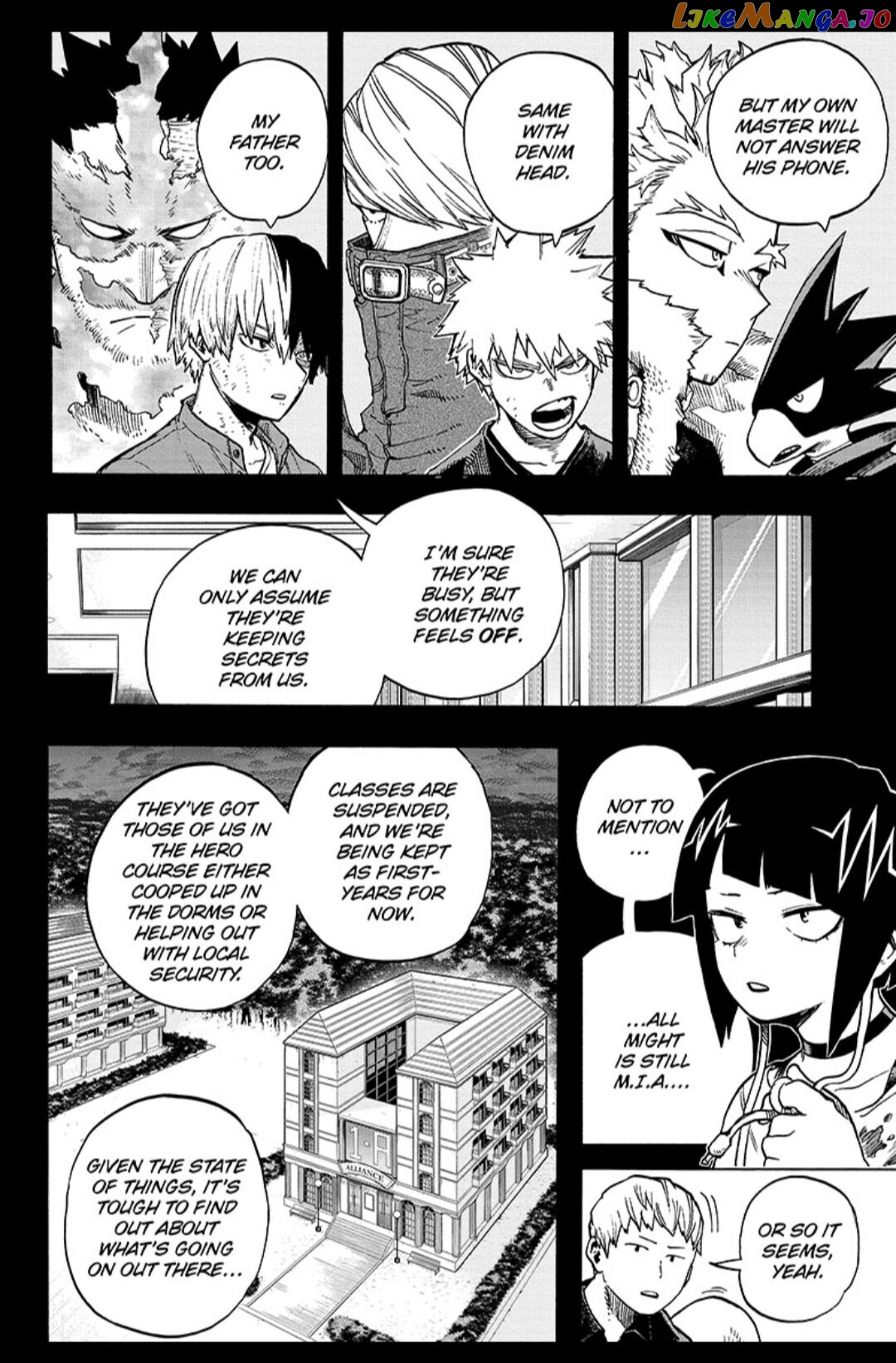 Boku No Hero Academia chapter 319 - page 4