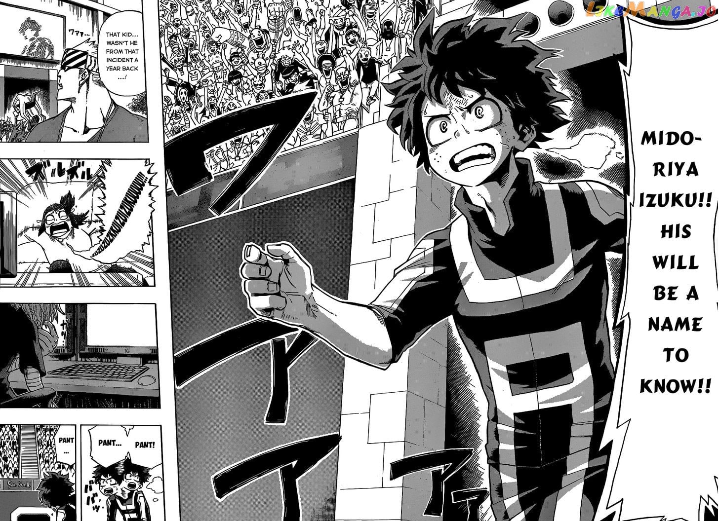 Boku No Hero Academia chapter 26 - page 14