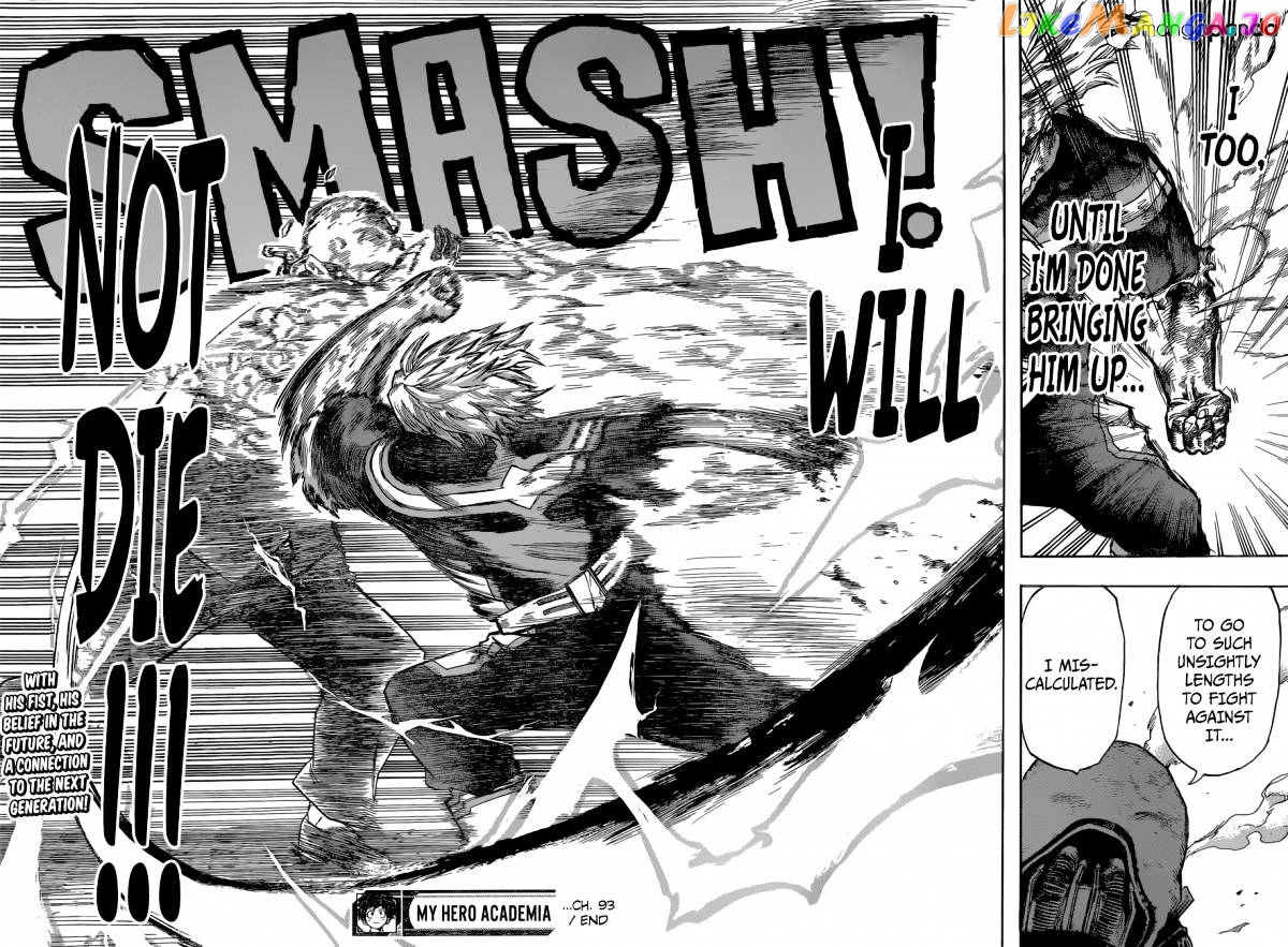 Boku No Hero Academia chapter 93 - page 19