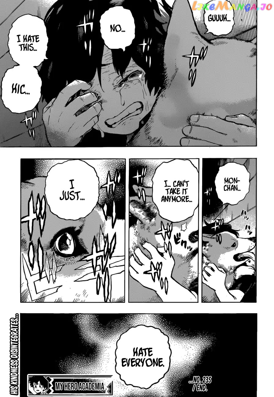 Boku No Hero Academia chapter 235 - page 19