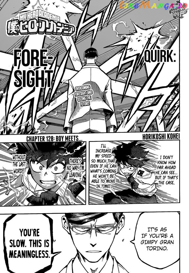Boku No Hero Academia chapter 128 - page 1