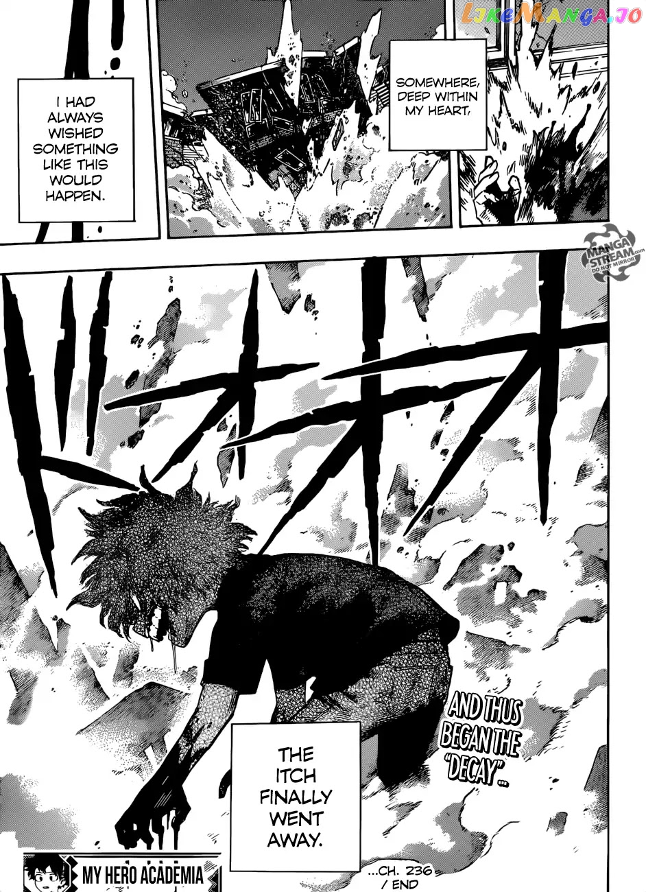 Boku No Hero Academia chapter 236 - page 16