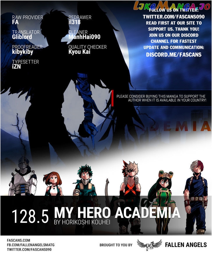 Boku No Hero Academia chapter 128.5 - page 1