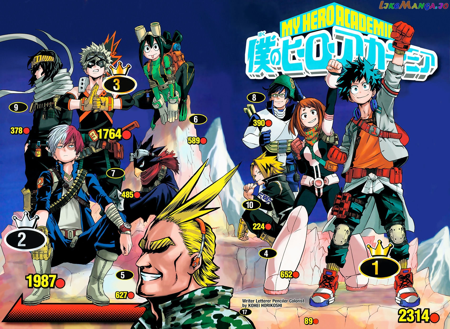 Boku No Hero Academia chapter 62 - page 4