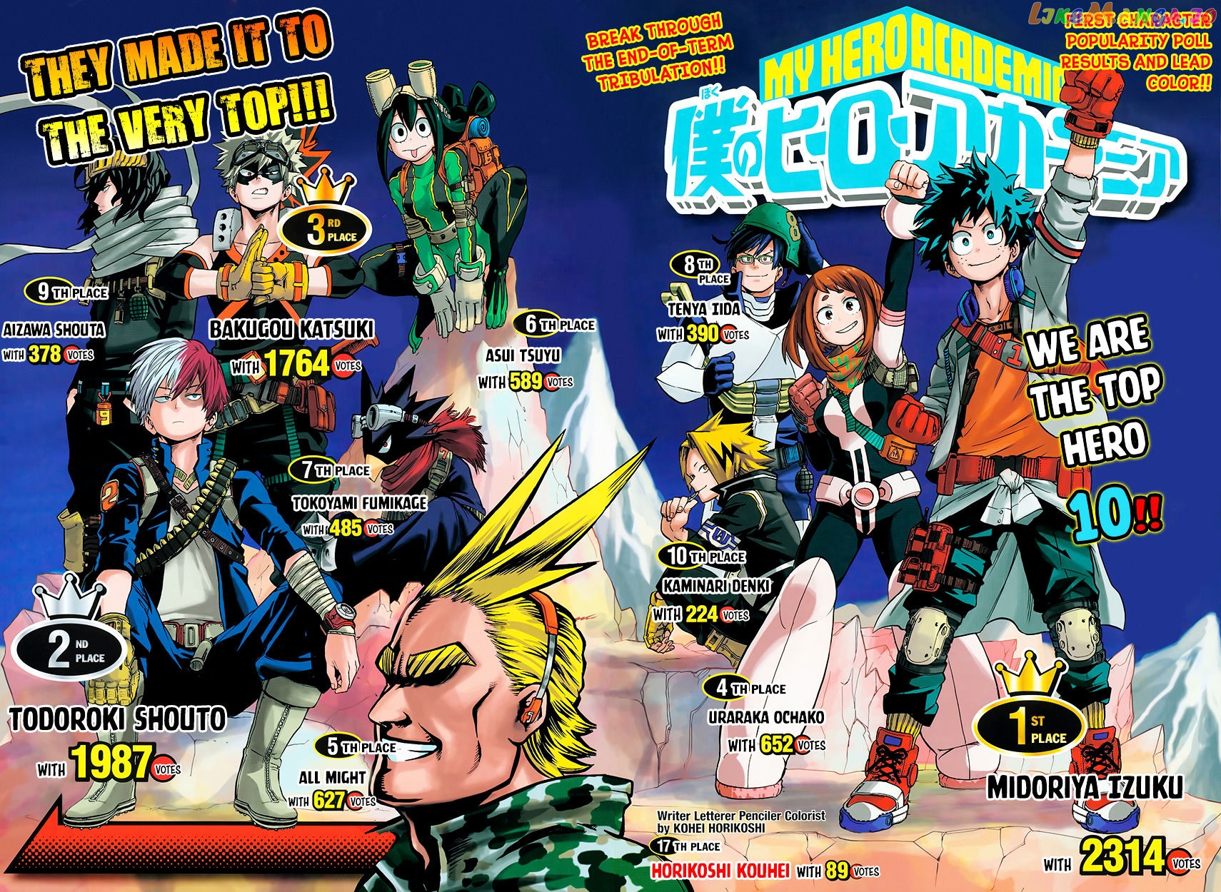 Boku No Hero Academia chapter 62 - page 5