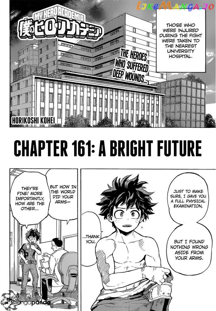 Boku No Hero Academia chapter 161 - page 3
