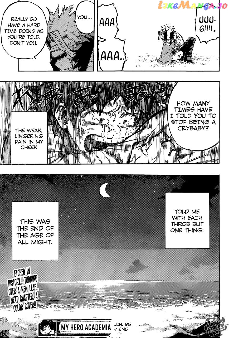 Boku No Hero Academia chapter 95 - page 20